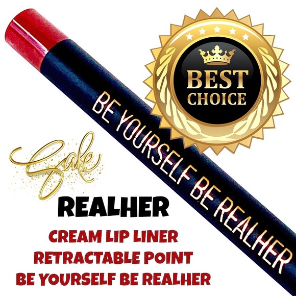 RealHer Makeup Bnwobox Realher Creme Lip Liner Be Yourself Be